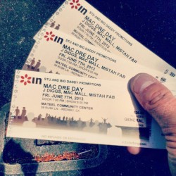 Mac Dre Day tickets.Bitched!!!