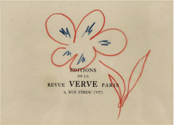 collatedworks: Henri Matisse, Une fleur