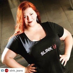 #Repost @slink_jeans featuring @karielynn221979 ・・・ A Big thank you to @photosbyphelps  LOVE your BODY #SLINKit #loveyourbody #loveyourself #positivevibes #bodypositive #curvy #curvygirl #psootd #psmodel #psblogger #selfy #selfie #redhead #lips