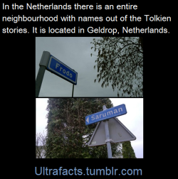 ultrafacts:  Geldrop is a town in the Dutch province of North Brabant. It is located in the municipality of Geldrop-Mierlo.It is also known for having a neighbourhood with streets named after characters and elements from the works of JRR Tolkien.Here’s