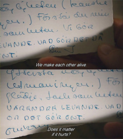  A fragment of one of Ingmar Bergman’s love letters to Liv Ullmann 
