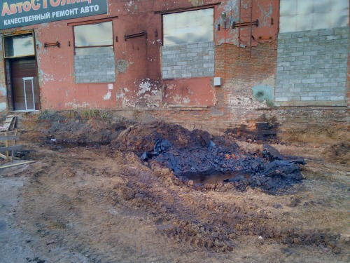 After dismantling the car wash (Izhevsk, Udmurtia, Russia) #carwash #ecology #ecología #ecologie #ecologia 