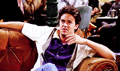 :  &ldquo;Droll. Dry. A wry observer of everyone’s life. And his own. Survives by way of his sense of humor. And snacks.” – Chandler Bing’s original character description 