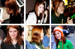 iamrockqueen:  Hayley Williams + Hair Colours Collage