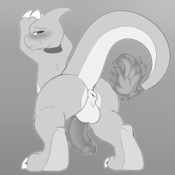 I drew more charmeleon butt last night before I passed out hnng