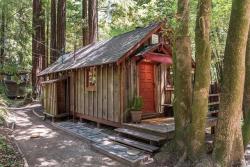 tinyhousetown:A 324 sq ft cabin for sale in Monte Rio, Callfornia   Gorgeous