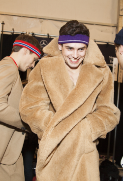 rawrzuhlind:backstage at lacoste fw15 by