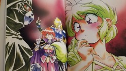 assdare:Anyway, here’s a few of my absolute favorites from the Slayers   DRA-MATA   art book