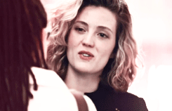 delphinated:  jccl:  gif meme: delphine   tickles my pickle  ayyyy you can strap me to a gurney anytime ladyyyy 