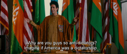 dadboy:  naked-yogi:   chescaleigh:  freshmoviequotes:  The Dictator (2012)  not a fan of Sacha but damn this was clever   ayyyyyye Donald Trump   literally all of this has been going on since before Donald Trump just saying  Wow thanks for pointing that