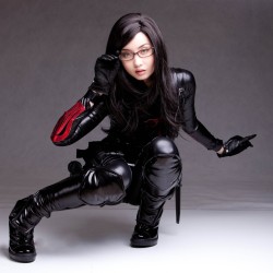 coldnoodlefoodle:  Alodia Gosiengfiao, as the G I Joe’s Baroness, absolutely adorable