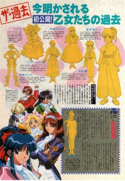 animarchive:    Animage (11/1997) - Sakura Taisen.