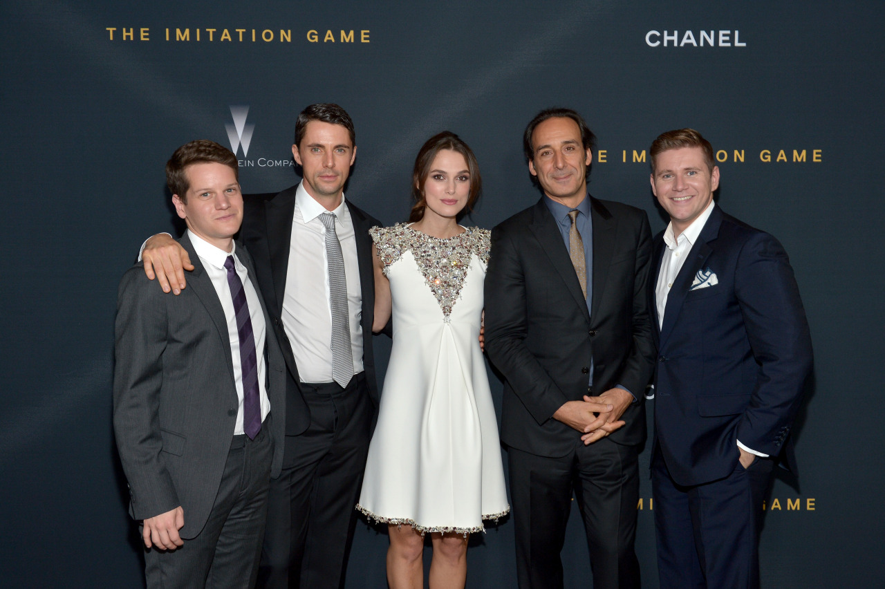 theimitationgameofficial:  The cast of The Imitation Game at the Los Angeles screening,