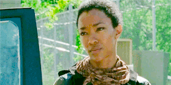 Rick-Grimes-Sasha-Williams:   Your Security Is Always So Challenged. When You Lose