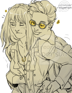 Support me on Patreon =&gt; Reapersun on PatreonAnother doodle from my January break :) I don’t do f/f like ever but I wanted to try some different stuff for these doodles, and a patron requested Holtzbert and I remembered that crush I have on Holtzmann