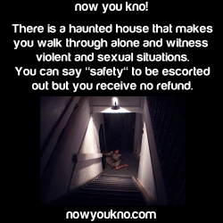 lifehackable:  nowyoukno:  NowYouKno.com All of the most interesting and amazing facts in one beautiful place for your beautiful face :) Click Here to learn more  The first place is called Blackout and is in New York City! Google for more info :) Please