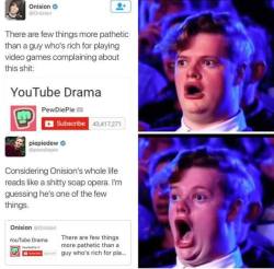 the-mighty-birdy: reallylazyuser911:  libertarirynn:  Somebody call RuPaul because I just watched a serious drag.  DAMN.  O FUCK  You know, I never had the slightest interest in Pewdie until now. I might just have to finally give in and give some of his