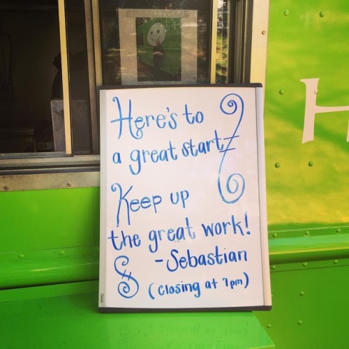 entertainmentmarvelous:    ssherman007 How cool is this!?! Talented, thoughtful and generous @imsebastianstan taking care of the crew with a surprise food truck from #HappyBelly#TheLastFullMeasure  