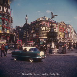  Vintage Picadilly Circus -1960’s 