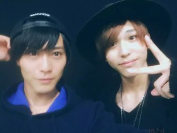 With Hiroki-kun!The two of us talk about various things