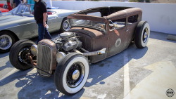 world-on-wheels:  &ldquo;Dirty Thirty&rdquo; Ford Rat Rod Breakfast Club LA Petersen Automotive Museum 