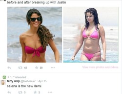 b-almighty:  This is one of the most disgusting fucking shit I’ve ever seen. First of all, you’re making her weight gain look like a joke. You’re making fun of this girl for gaining weight. These are fellow girls and I’m positive a MAJORITY of