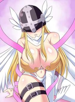 shiki-the-mask:  An accident in her digivolution occurred…