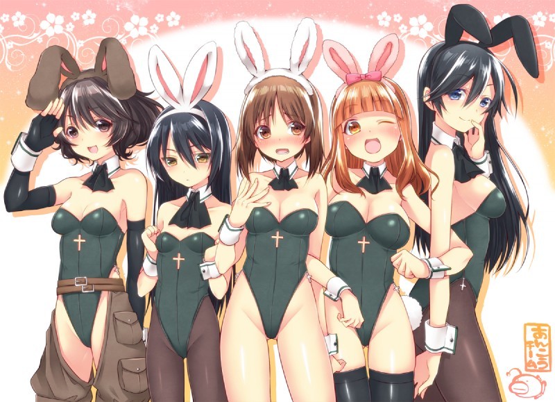 geekearth:Anime Trope #36 - Bunny Costumes Hugh Hefner would be proud :)