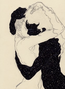 kaethebutcherillustrations: You Are The Theory In My Head  by Kaethe Butcher (no gif version) 