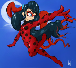 mdviento:  Miraculous Ladybug  Cause I was cracking jokes at Ladybug&rsquo;s expense and not only were her fans not hostile, they actually got a kick out of &lsquo;em so&hellip;fanarts.