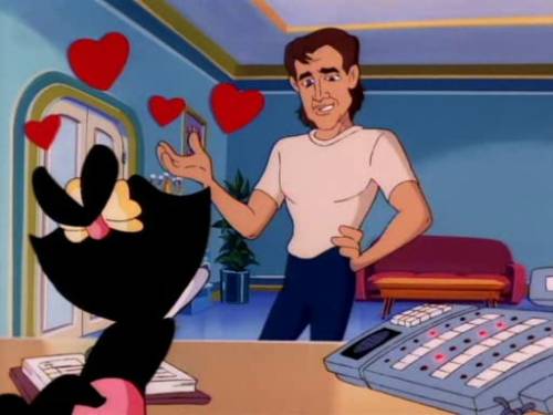 Well, I went back and watched some episodes of the Old Animaniacs show, and I came across this scene. Well, um. Dot, I got some bad news about Mel Gibson.(reasuringsoldier)I KNOOOW HER CRUSH ON HIM WAS SO UNFORTUNATE