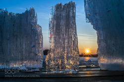 superbnature:  Ice blocks by sirenkiki http://ift.tt/1QX3KcE 