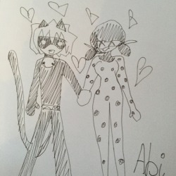 I found this in my little sisterâ€™s room (age 9) after I showed her your Miraculous Ladybug comic she really loved it and keeps asking me about updates and bugs me to show her ml now.   When I saw it I wanted to show you right away since you seem to