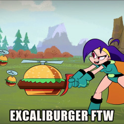Excaliburger: Hamburgers win. Every time. Check out more Mighty Magiswords on the Cartoon Network Anything App!iTunes: http://bit.ly/1t4XJVyAmazon: http://amzn.to/Zg817g Google: http://bit.ly/1v71GJz