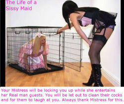 jenni-fairy:Captions for sissy fags who LOVE being humiliated!  