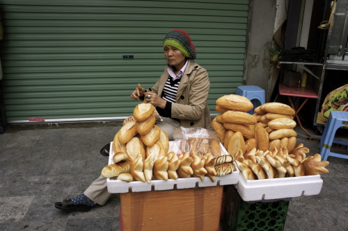 Baguettes are everywhere in Vietnam. Hanoi, porn pictures