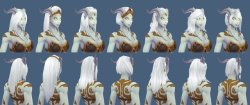 isei-silva: void-storage:  Source The 7.3 Lightforged draenei models. Trying not to get too excited about these, but wow, they’re gorgeous. I’m really hoping that players will at least be able to get their hair/horns/facial hair at some point, and