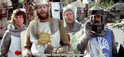 vintagegal:  Monty Python and the Holy Grail (1975) dir. Terry Gilliam, Terry Jones 