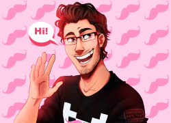 dencloudart:  My favorite youtuber, his videos always make me smile :,)!I couldn’t decide between sketch and colored :P