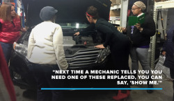 micdotcom:  Meet the female mechanic trying to disrupt the male dominated auto-industry for goodIn 2011, Philadelphia native Patrice Banks had been working as an engineer for 10 years when she realized that while she may be an expert at diagnosing what