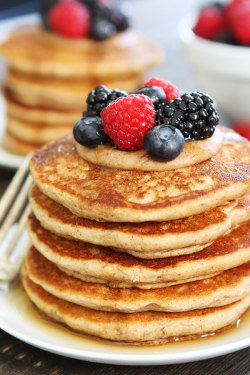 pancakes:  Almond Butter Pancakes