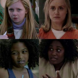 germann-chocolate:  elwynbrooks: ithelpstodream:  Can we talk about their A+ casting though?   You missed the most incredible one   ^^ that was crazy tbh  How crazy is it that Sophia before transition is played by Laverne&rsquo;s twin brother?