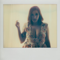 finchdown:  Eight original instant film shots of Selina Kyl are up for salehttp://finchlinden.com/impossible spectra color film | 20$ each | numbered and signed by us both