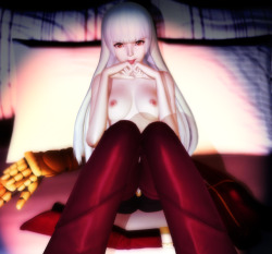 imaginarydigitales: ~ Kula Diamond ~ seminude teaser. Was a nice change of pace to work on a seminude and cute picture this time :) I will probably do more with her in the future now that I got a good model to work with. Enjoy. 