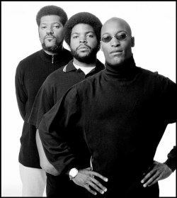 groove-theory: John Singleton, Ice Cube, and Laurence Fishburne