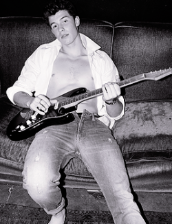 givenchyyass: Shawn Mendes (a happy sloppy bottom) outtakes for Flaunt magazine.