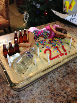 justsayvivayyy:  Idc where I am. At the stroke of midnight in my 21st birthday I better look like that!