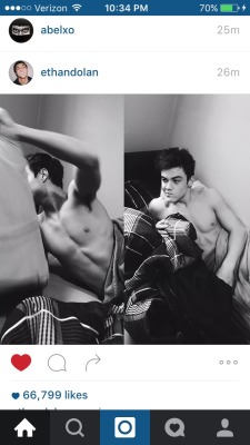 male-celebs-naked:  Ethan dolan instagram
