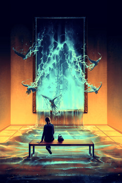 asylum-art:  Fantaisy Digital Paintings by Cyril Rolando artist on tumblr A clinical psychologist by day, Cyril Rolando (aka AquaSixio) spends his free time creating beautifully surreal, digital artwork that portray fantastic scenes and worlds. Tags: