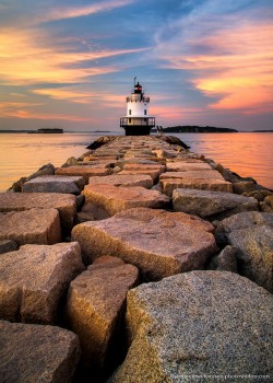 morethanphotography:  Spring Point Ledge Light by BenjaminMWilliamson 